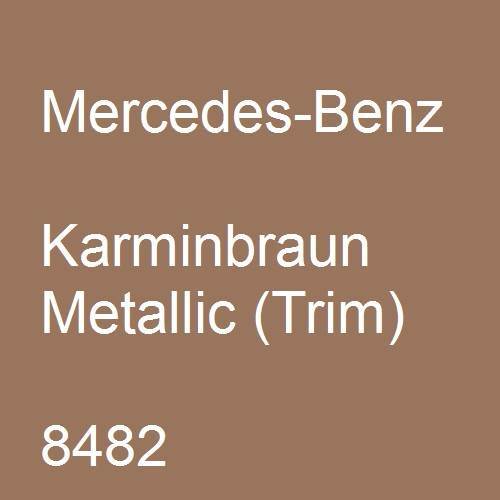 Mercedes-Benz, Karminbraun Metallic (Trim), 8482.